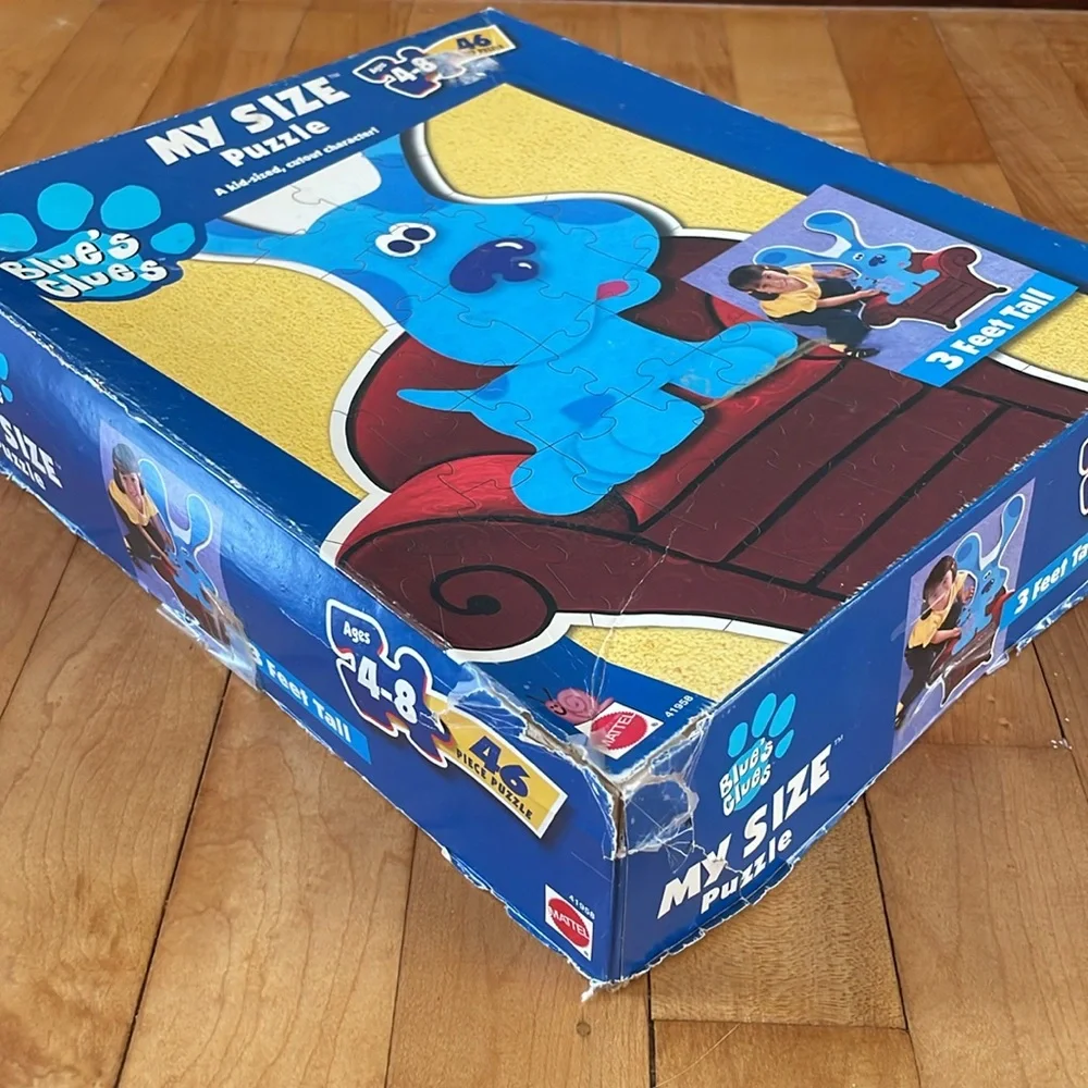 Vintage 1998 Blue's Clues My Size Puzzle